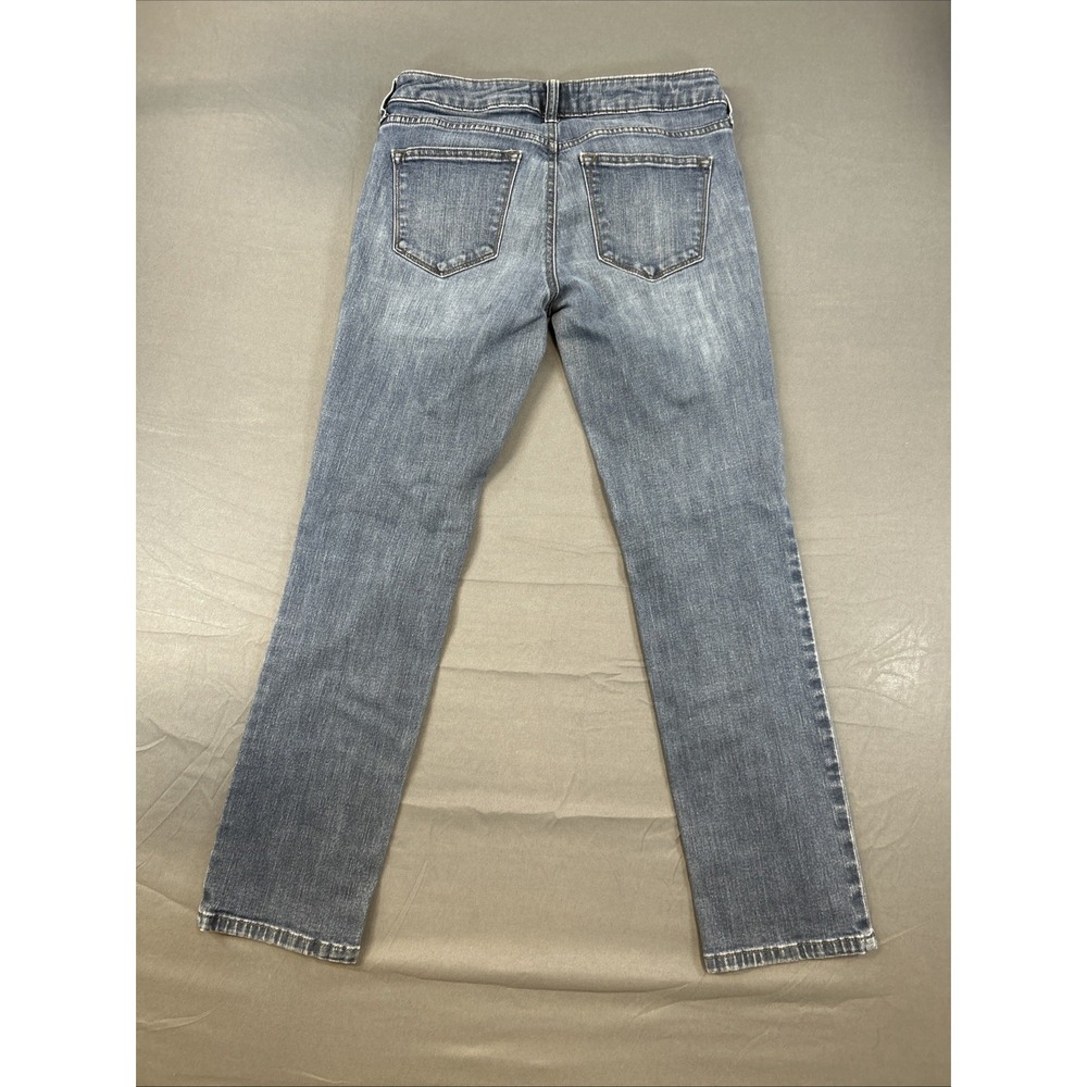 SONOMA Goods For Life‎ Jeans Womens Blue Size 4 Wash Mid Rise Straight Stretch - Picture 11 of 13